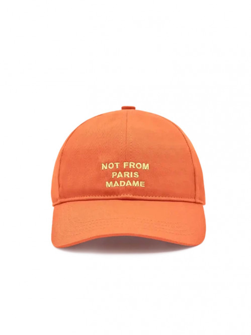 La casquette slogan cap rust 