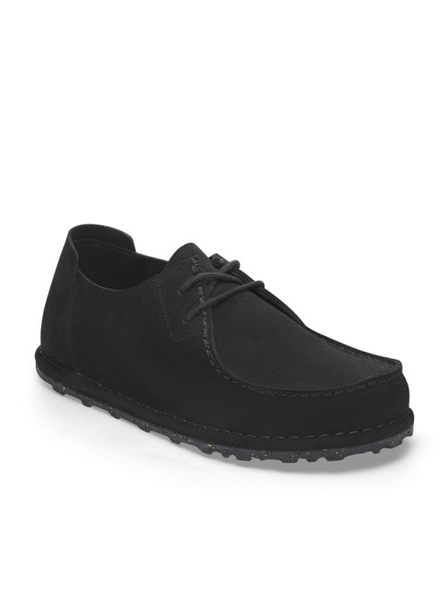 Utti lace suede moccasin black 43
