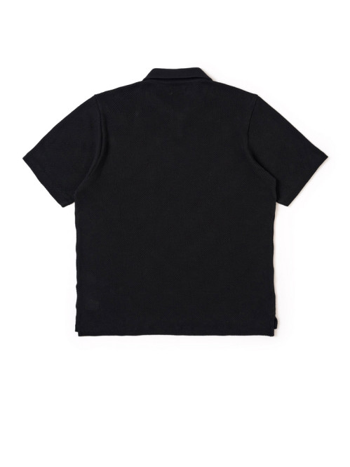Vacation polo fantasy checkerboard black 