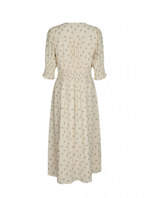 Valley soft fleur dress creme 