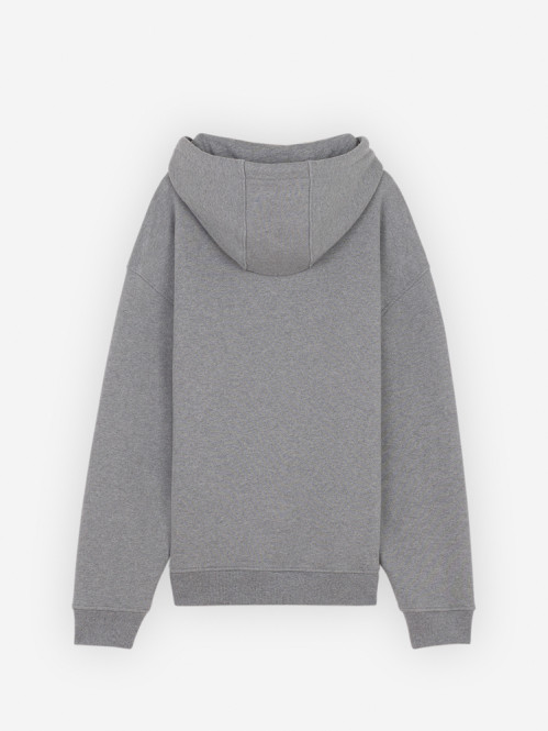 Varsity oversize hoodie grey mel 