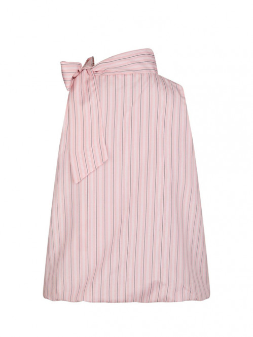 Veda stripe top rose 