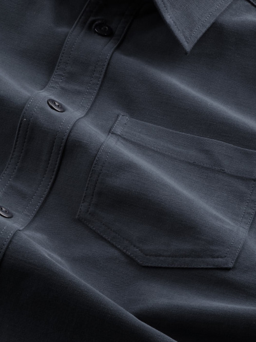 Verner shirt navy blue 