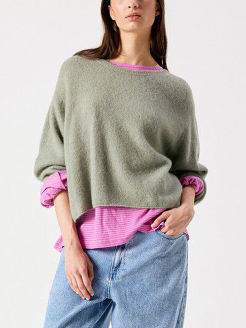 Vito 18p pullover kaki multichin 