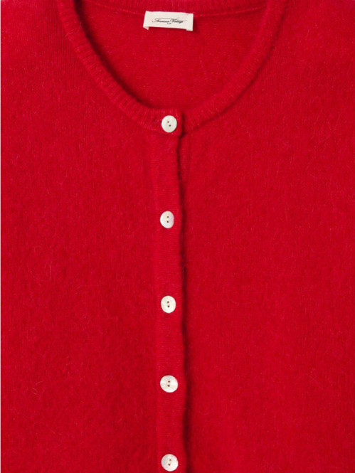 Vito 19e cardigan carmin chine 