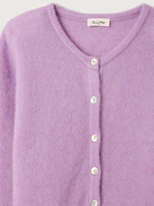 Vito 19e cardigan lavande chine 