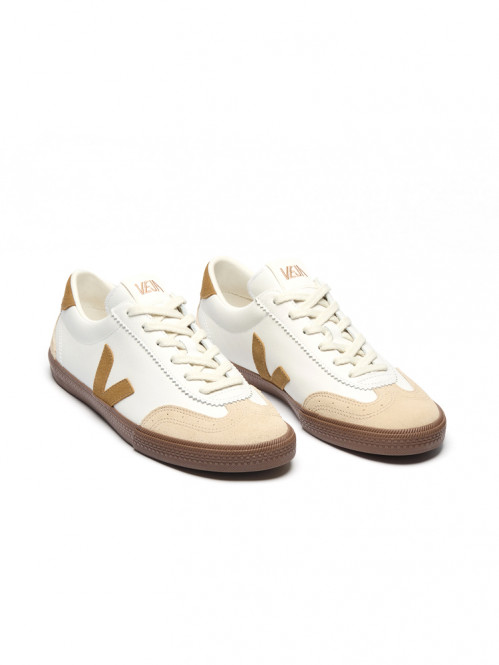 Volley ot sneaker wht tent bark 