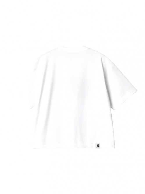 W ss wip t-shirt white S