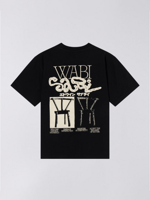 Wabi sabi t-shirt black 