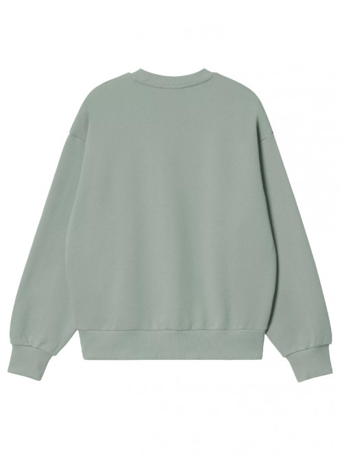 W casey sweatshirt frosted green 