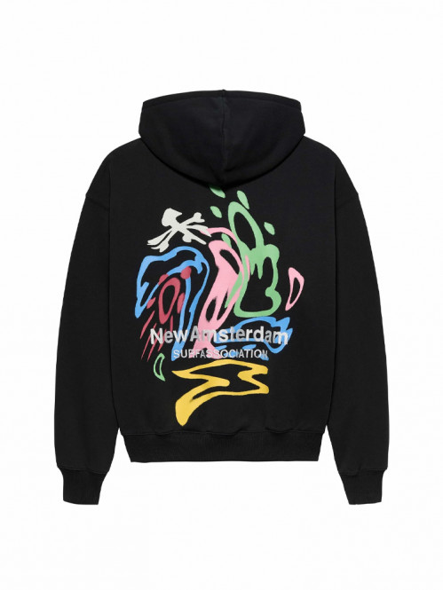 Weather icon hoodie black 