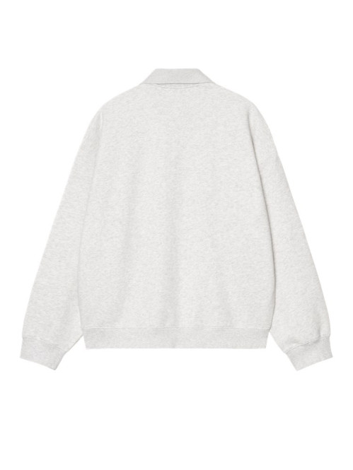 Wip label polo swear ash heather 