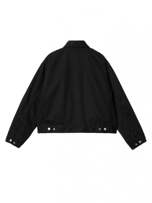 W norris jacket black garm 