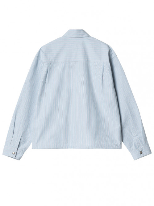 W nota shirt jacket bova stripe S