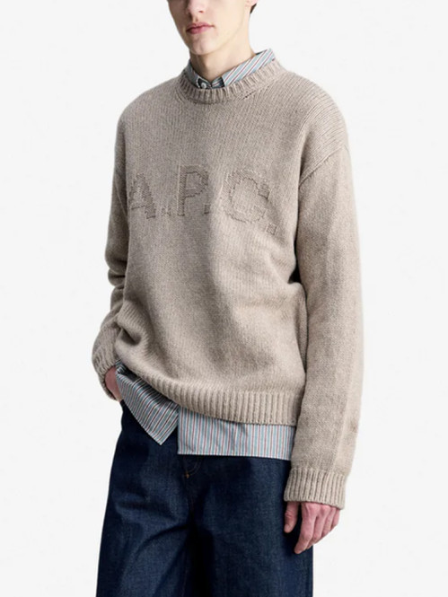 Pull george pullover taupe 