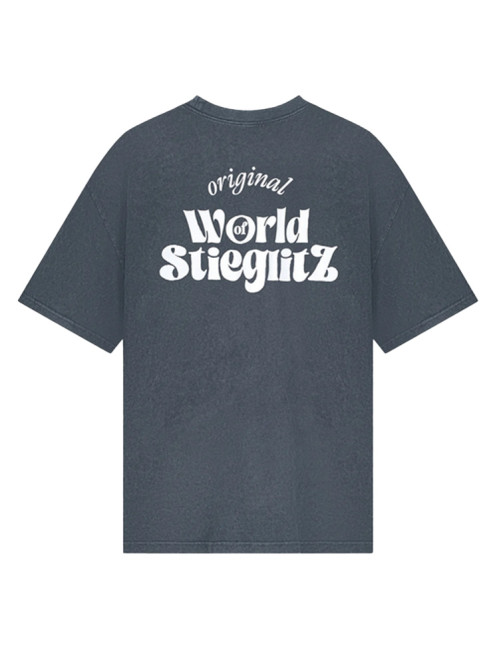 World of stieg oversized t-shirt black 