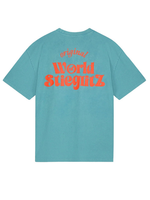 World of stieg oversized t-shirt green 