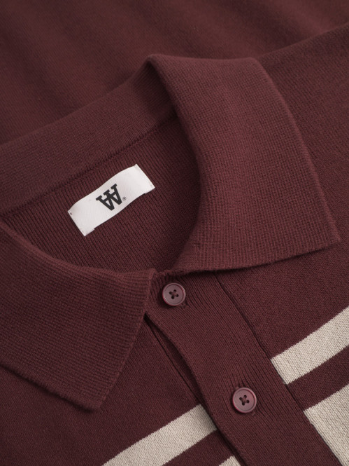 WW curt polo knit dekadent chocolate 