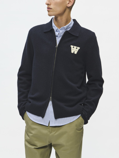 WW tay zipper cardigan salute 