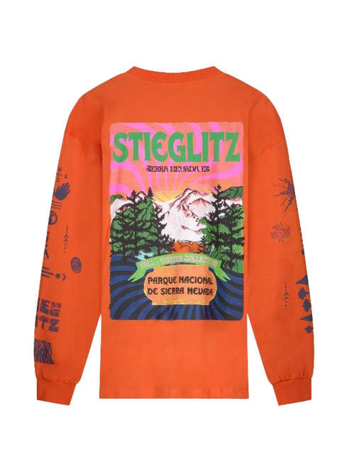 Xavi skate longsleeve orange 