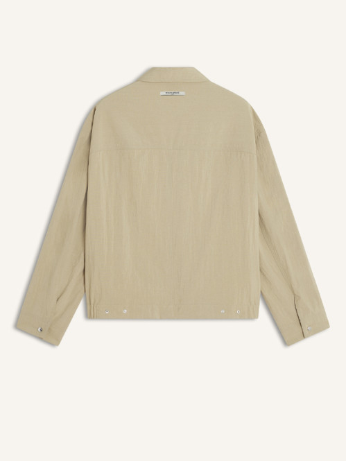 Zipped jacket tea leaf 