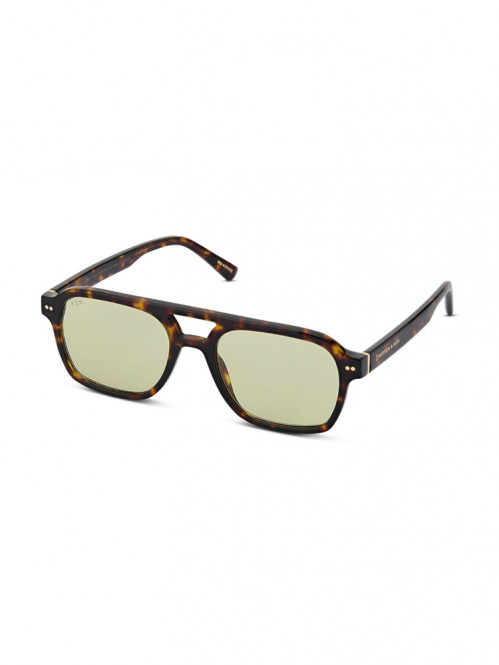 Zurich sunglass edge dark tort green 