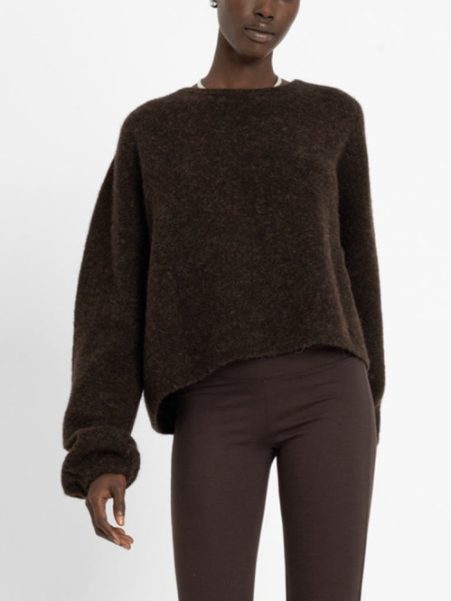 Zusie cardigan chocolate 