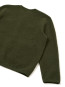 Cardigan wool fleece olive 