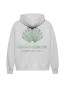 Logo hoodie ash teal 
