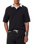 Randy poloshirt black 