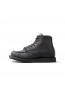 6 inch classic moc boots black harness 