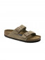 Arizona sandals suede taupe 46