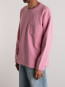GMT dye sweatshirt washed berrry 