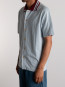 Monogram shirt blue 