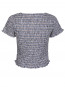 Aletta double check top blue 