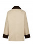 Anastacia cord jacket ivory 