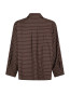 Anella check shirt choco 