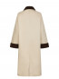 Anneli cord coat ivory 