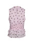 Ansol big dot top light pink 