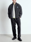 Mhok 16b teddy jacket anthracite chine 