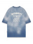 Arts craft t-shirt washed blue 