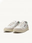 Medalist mens sneaker suede white green 