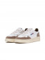 Medalist wmns sneaker suede white tobacco 