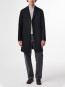 Austin wool coat black 