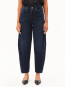 Baarly high waist barrel jeans fluid ink 