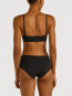 Bare high rise briefs black 