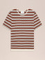 Bari t-shirt ivory multi 