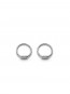 Basic 12 hoop silver 