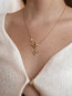 Be my lover fine necklace gold 