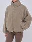 Cali fleece jacket pale olive 